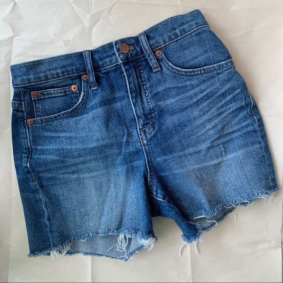 Madewell high-Rise Denim Shorts - Picture 3 of 8